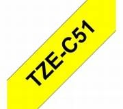 TZe-C51 schwarz auf signalgelb, laminiert