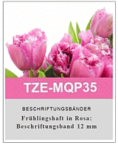 Neues Beschriftungsband Brother P-Touch rosa