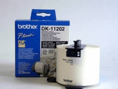 DK-11202 Versandetiketten 62 x 100 Papier weiss, 300 Stk.