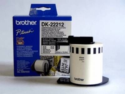 DK-22212 Film-Endlosetiketten weiss, 62 mm breit, 15,24 m lang