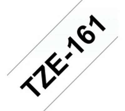 TZe-161 schwarz auf farblos, laminiert