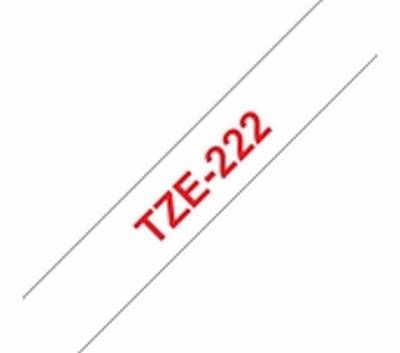 TZe-222 rot auf weiss, laminiert