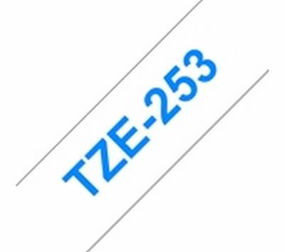 TZe-253 blau auf weiss, laminiert