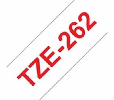 TZe-262 rot auf weiss, laminiert
