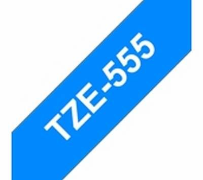 TZe-555 weiss auf blau, laminiert
