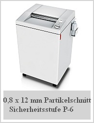 Ideal 4005MC 0,8x12mm Partikelschnitt-Aktenvernichter mit automatischer Schmierung