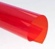 Deckblatt A4 0,2 mm rot