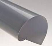 Glänzender Chromo Style Karton A4 silber