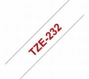 TZe-232 rot auf weiss, laminiert