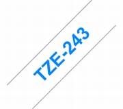 TZe-243 blau auf weiss, laminiert