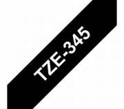 TZe-345 weiss auf schwarz, laminiert