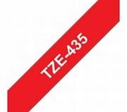 TZe-435 weiss auf rot, laminiert