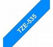 TZe-535 weiss auf blau, laminiert