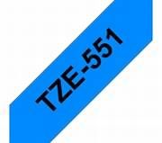 TZe-551 schwarz auf blau, laminiert