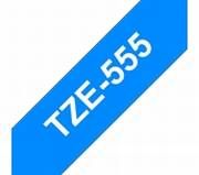 TZe-555 weiss auf blau, laminiert