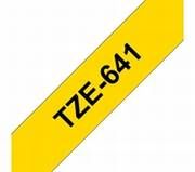 TZe-641 schwarz auf gelb, laminiert
