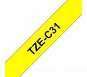 TZe-C31 schwarz auf signalgelb, laminiert