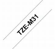 TZe-M31 schwarz auf farblos matt, laminiert