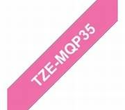 TZe-MQP35 weiss auf pink matt, laminiert