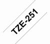 TZe-251 schwarz auf weiss, laminiert